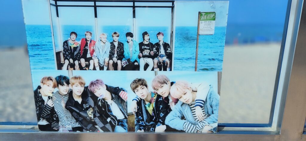 BTS NEW - album jacket location Tour (Hyangho beach)