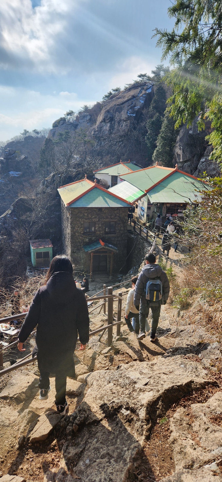 금산산장가는길-보리암풍경2