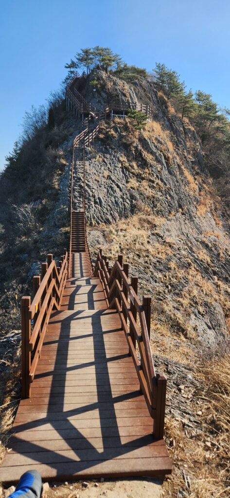 사량도 지리산, 옥녀봉, 출렁다리 등산코스-초등딸과 산행리얼후기 41