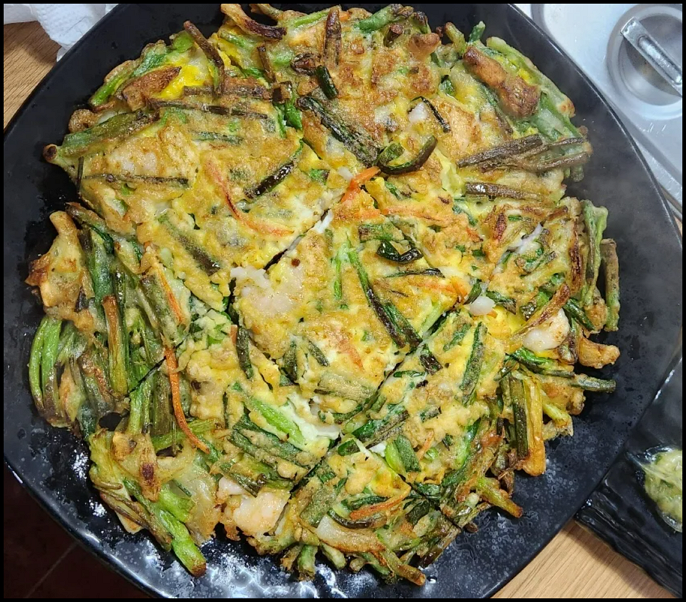 석모도해물칼국수 메뉴-파전